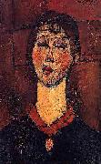 Amedeo Modigliani Madame Dorival painting
